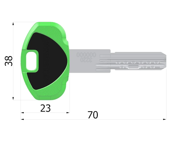 SECUREMME EVO K22 ΚΛΕΙΔΙ